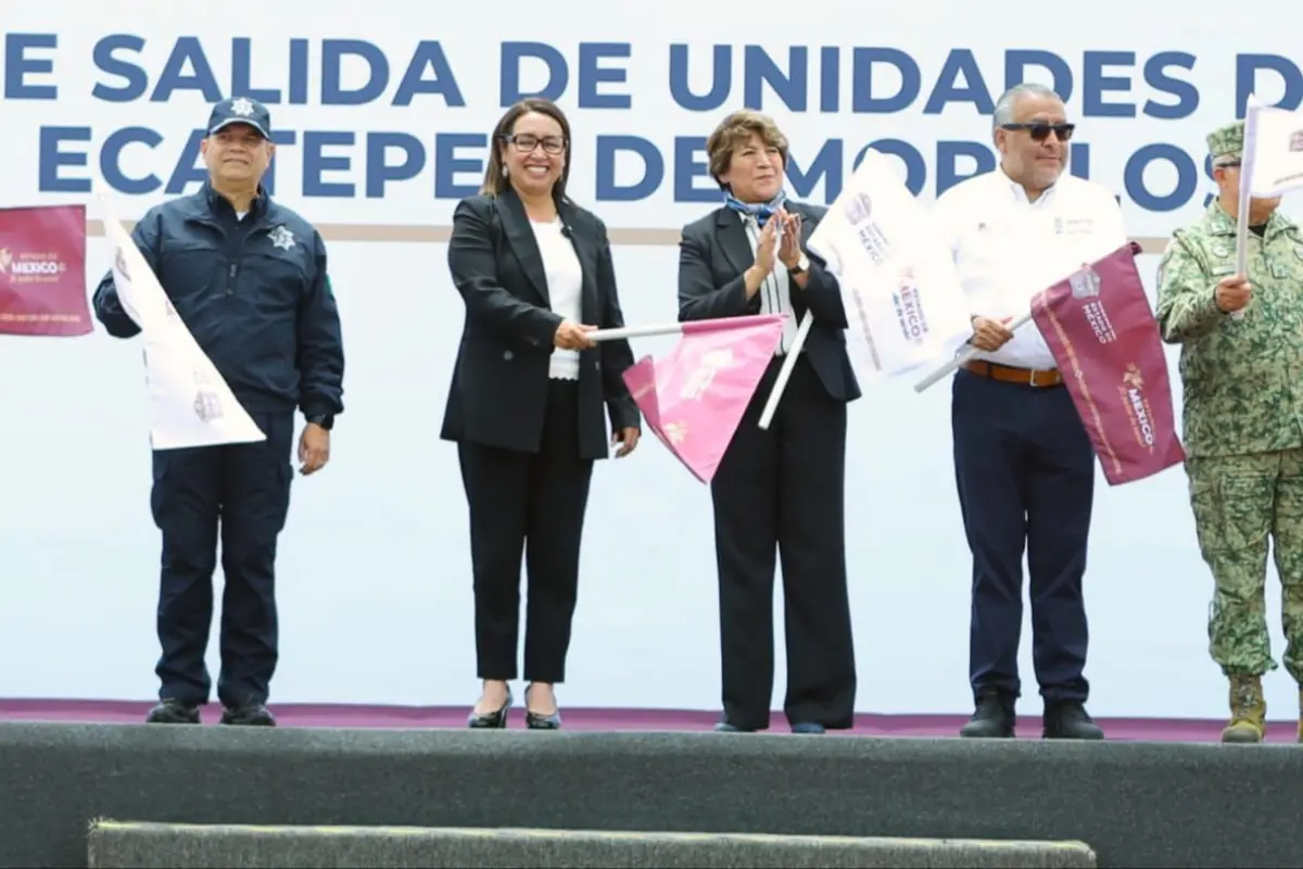 Delfina Gómez gobernadora del Edomex. Foto: Manuel López