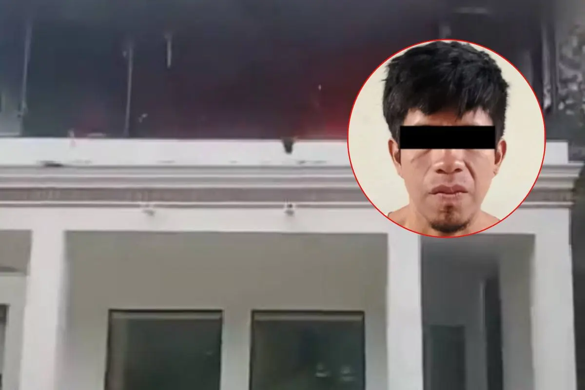 Imagen de la casa incendiada Foto: Canva