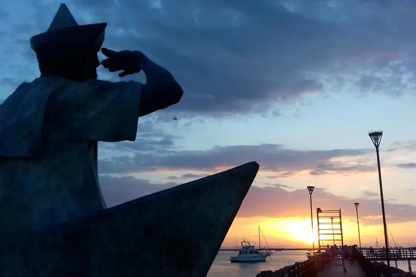 Malecón de La Paz. Foto: Modesto Peralta Delgado.