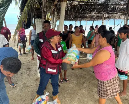 Finaliza entrega de apoyos por huracán ´Erick´ en Oaxaca y Guerrero