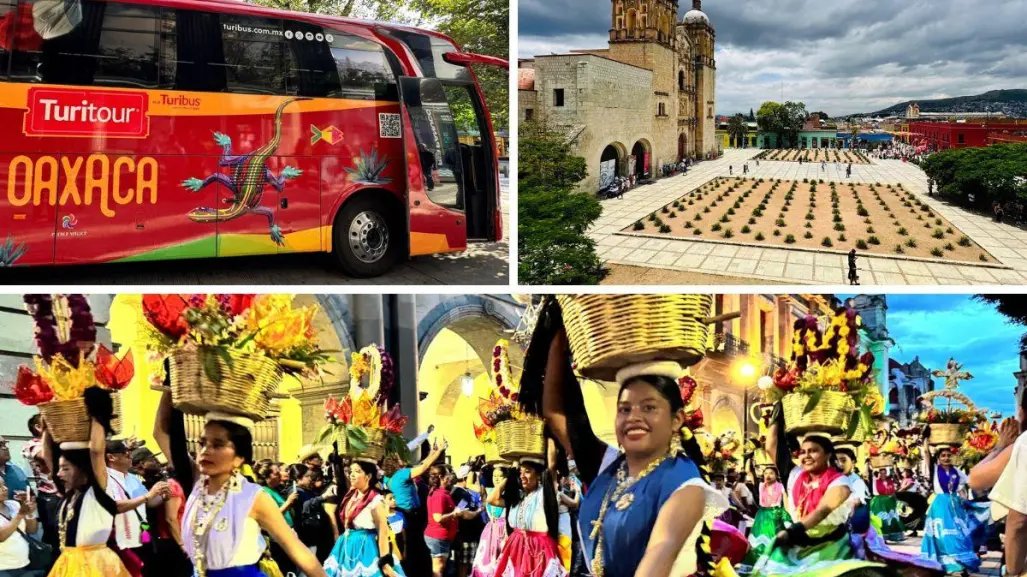 ¡Escápate a Oaxaca! Turibús lanza paquete desde CDMX con 50% de descuento