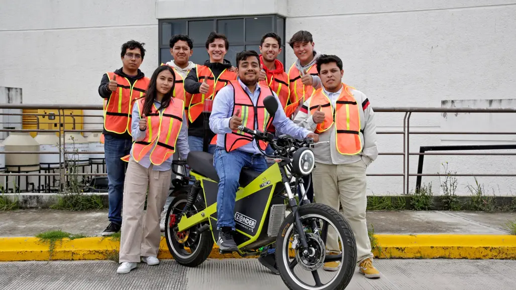 ¡Hecho en Edomex! Moto eléctrica 100% mexiquense y diseñada por estudiantes ya está a la venta