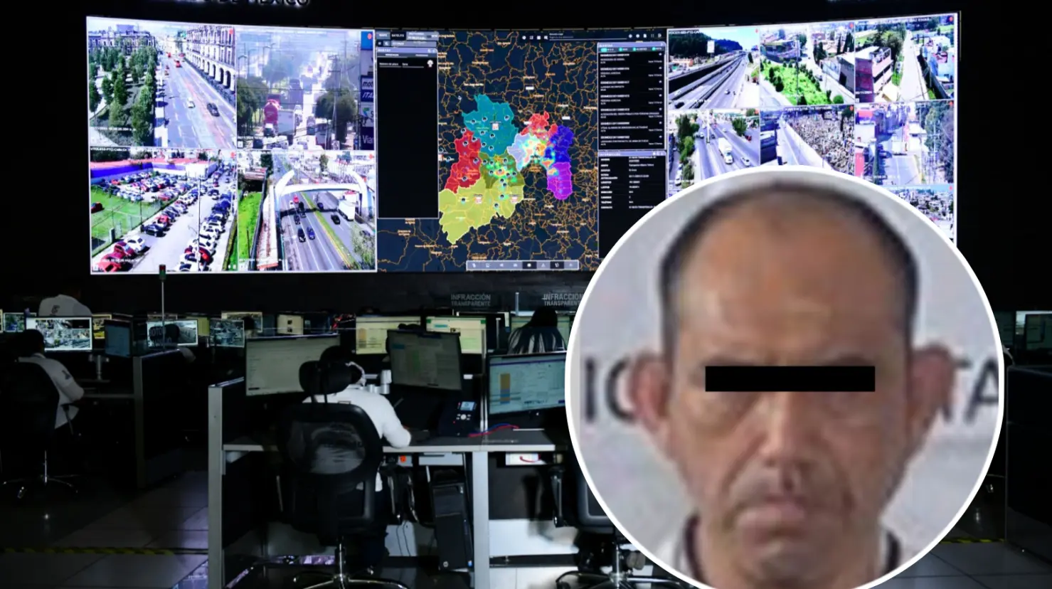 La captura fue resultado de labores de inteligencia y seguimiento entre la SSEM y la FGJEM. Imagen: