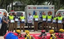 Protección Civil de San Pedro recibe reconocimientos por su labor de rescate