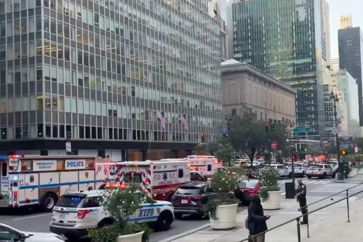 Movilización en Nueva York Foto: X(Twitter) @ULTIMAHORAENX