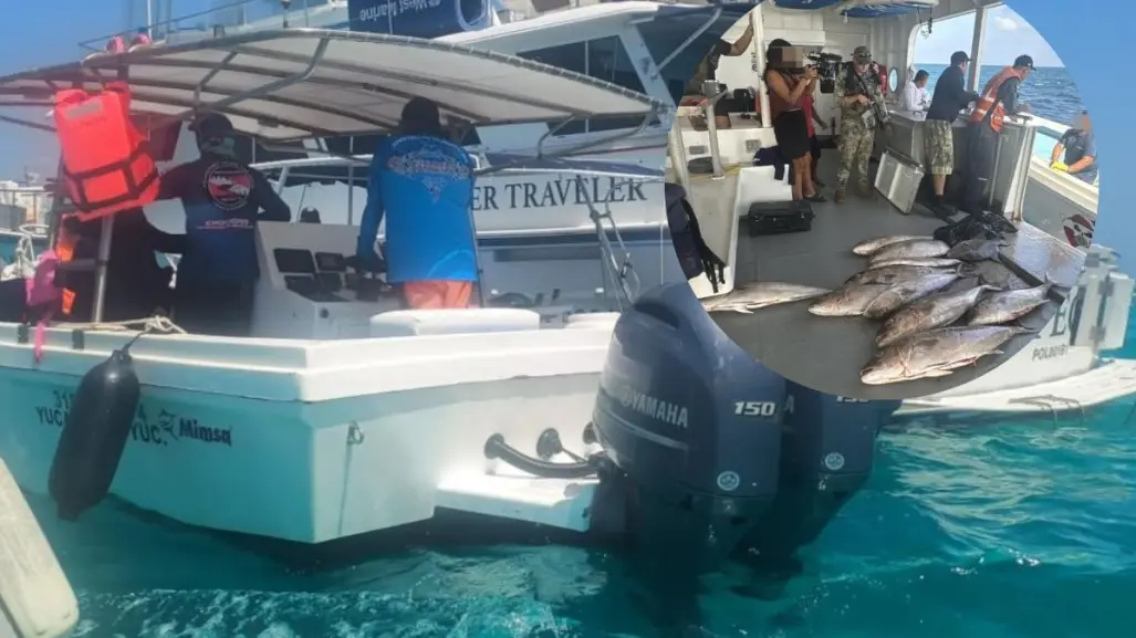 Retienen yate de recreo yucateco cerca de "Arrecife Alacranes" por tener permisos vencidos