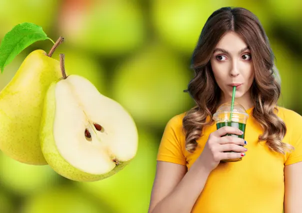 Agua de pera: cómo prepararla para regular el colesterol y prevenir el hígado graso naturalmente