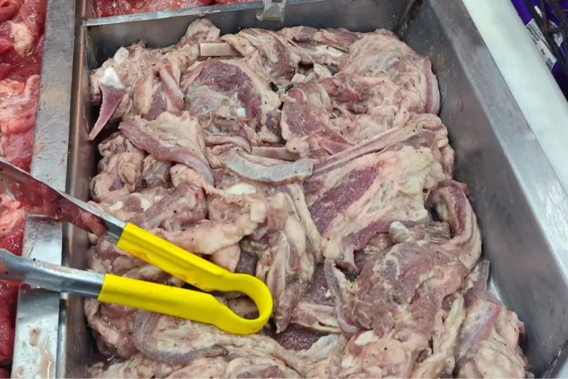 Carne supuestamente en mal estado | Foto: FB