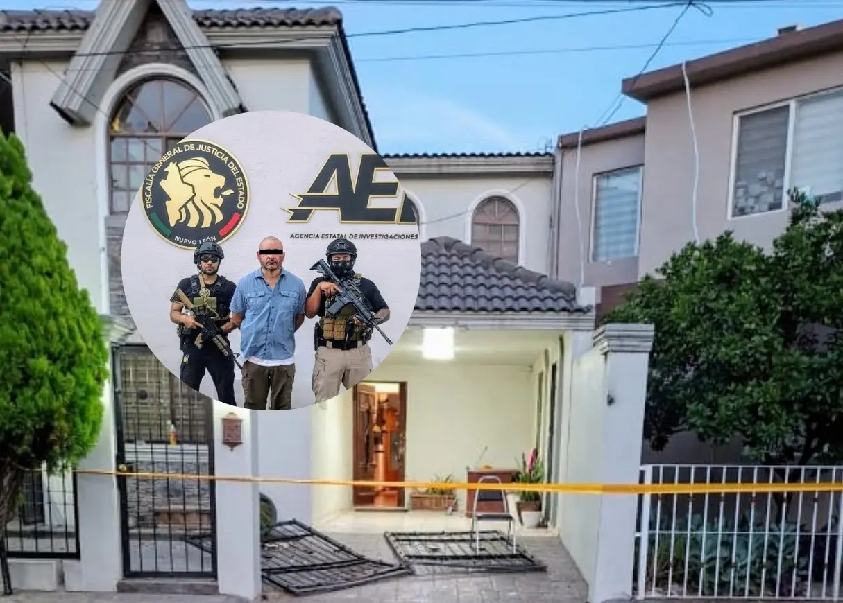 El cateo fue autorizado judicialmente y ejecutado por elementos de la Agencia Estatal de Investigaciones (AEI). Foto: Fiscalía General de Justicia de Nuevo León.