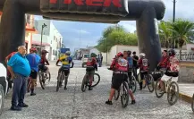 Las autoridades de Tula también dejaron plantados a los ciclistas adultos