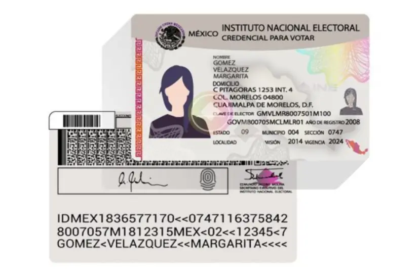 Credencial de Elector | Foto: INE