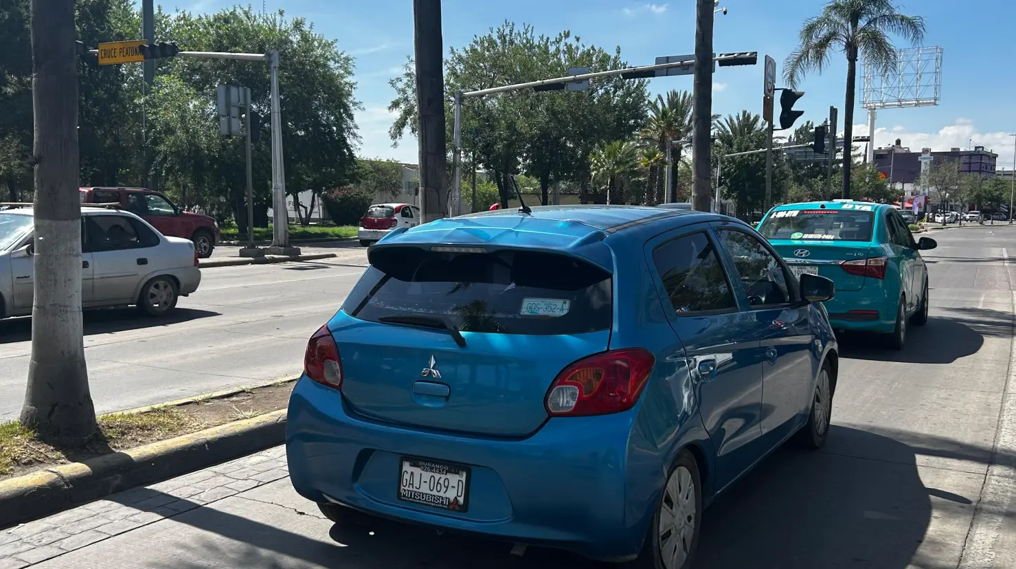 Foto: Alejandro Ávila | En Durango un chofer de UBER puede llegar a tener grandes ganancias, aunque se ha venido abajo tras la nueva reforma. 
