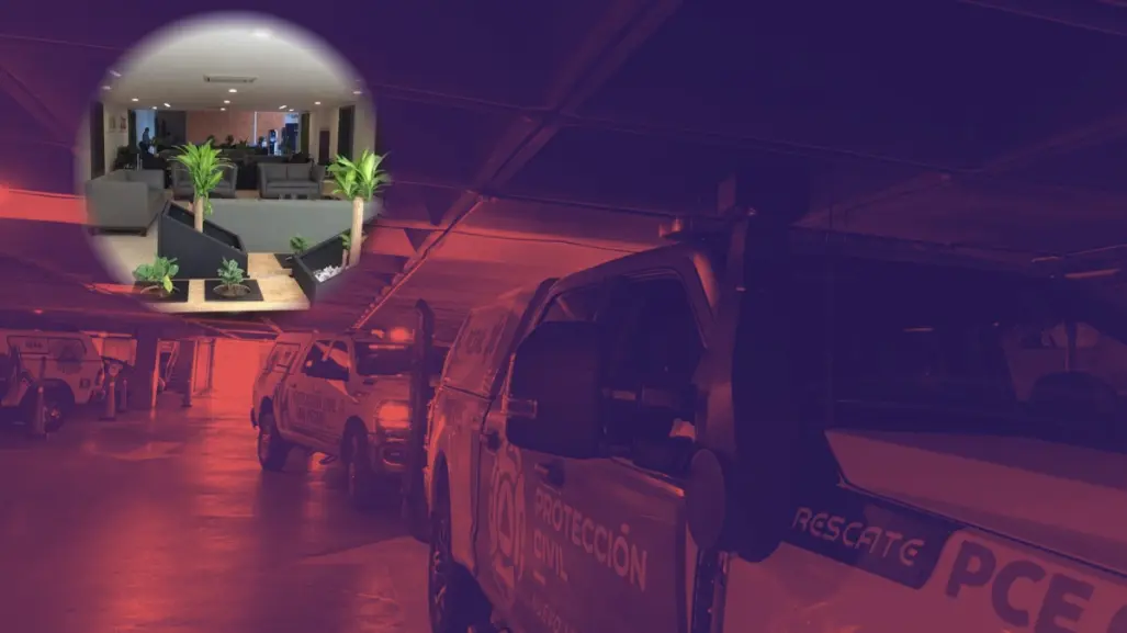 Se desploma techo de elevador en capillas Gayosso, reportan personas heridas