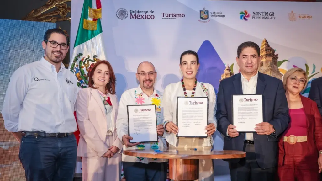 Santiago, Nuevo León, se integra al programa Avanzamos por México fortaleciendo su turismo