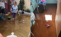 Fuga de agua inunda viviendas en San Juan de Aragón; acusan omisión de autoridades