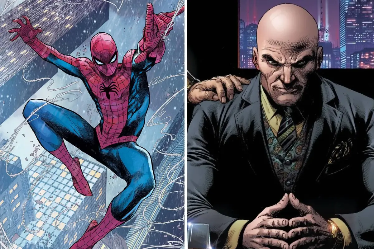 La inteligencia artificial abre un mundo de posibilidades al fusionar a Spiderman con Lex Luthor, creando un personaje único e impresionante. Foto: Marvel / DC