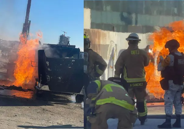 Fuga de gas provoca explosión en Tijuana; no se han reportado lesionados