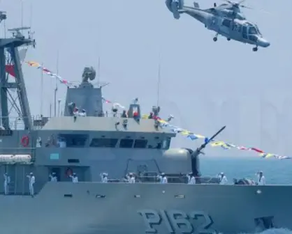 Realiza Marina rondines de vigilancia en el Golfo de México tras caída de cohete Starship de SpaceX