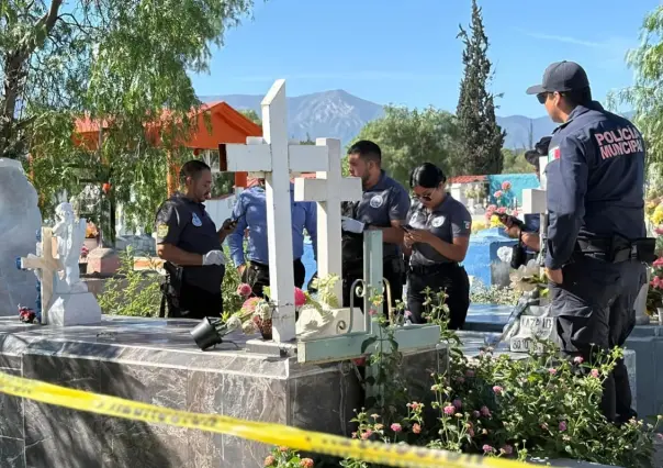 Investigan muerte de hombre en panteón Santiago en Saltillo