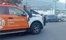 Accidentes viales causan estragos en distintas zonas de Monterrey Accidentes viales causan estragos en distintas zonas de Monterrey