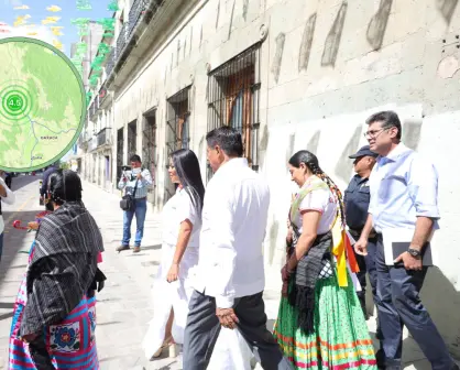 Sismo interrumpe conferencia de prensa del Gobernador de Oaxaca