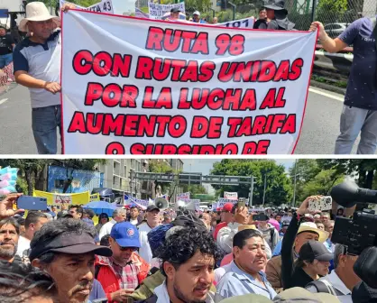 Transportistas paralizan San Antonio Abad: exigen aumento de 5 pesos al pasaje en CDMX