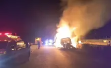 Caos vial en México-Puebla: accidente de tráiler bloquea carriles hacia CDMX