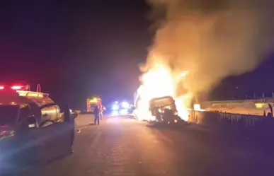 Caos vial en México-Puebla: accidente de tráiler bloquea carriles hacia CDMX