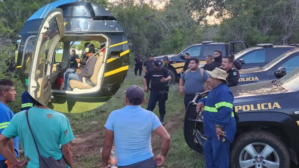 Activan operativo de búsqueda por persona desaparecida en Tetiz, Yucatán