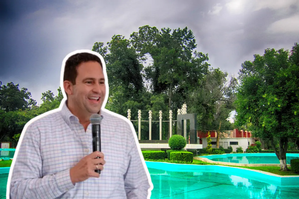 Javier Díaz reiteró que se trabaja en un plan de intervención integral para convertir la Alameda en el parque insignia del Distrito Centro, pero respetando su esencia y valor histórico./Foto: X Javier Díaz/ Pinterest/ Canva