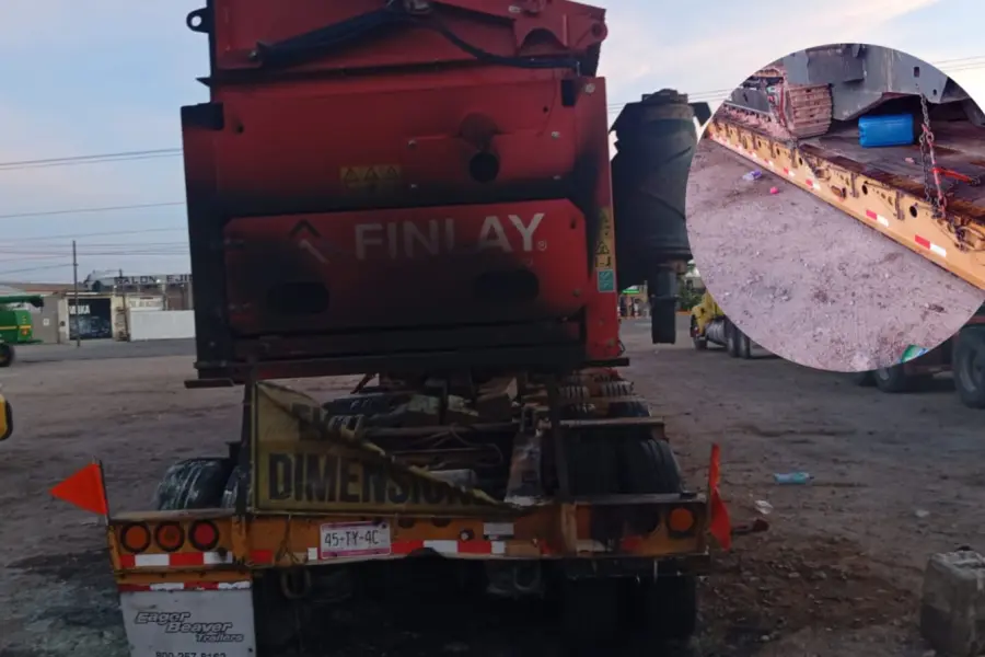 Incendian en Zacatecas tráiler de una empresa de Durango