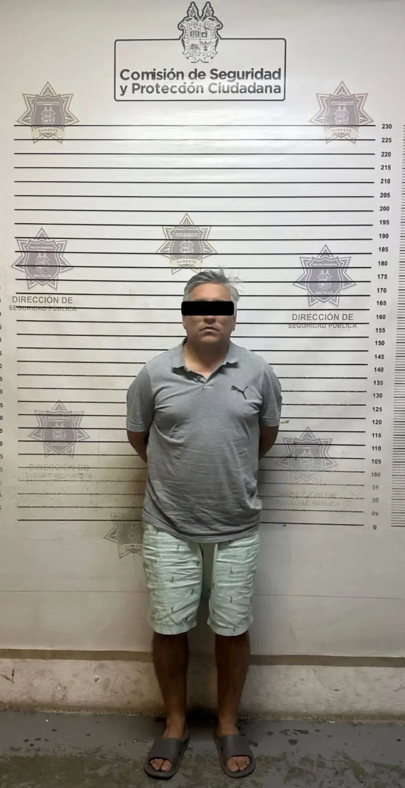 Hombre detenido en Saltillo por denuncias de abuso sexual en Nuevo León / Foto: Agrupamiento de Delitos de Alto Impacto en Saltillo