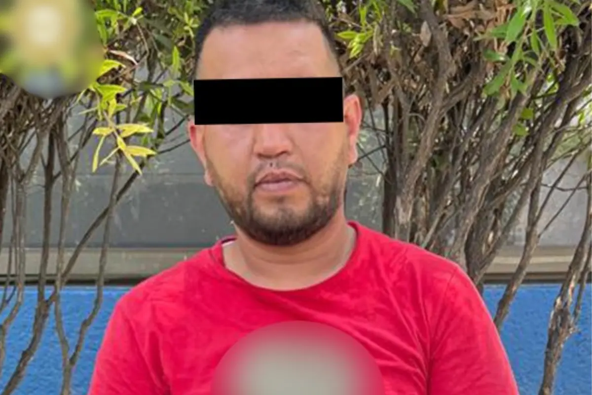 El Daza presunto integrante de la Unión Tepito. Foto: SSC de CDMX.
