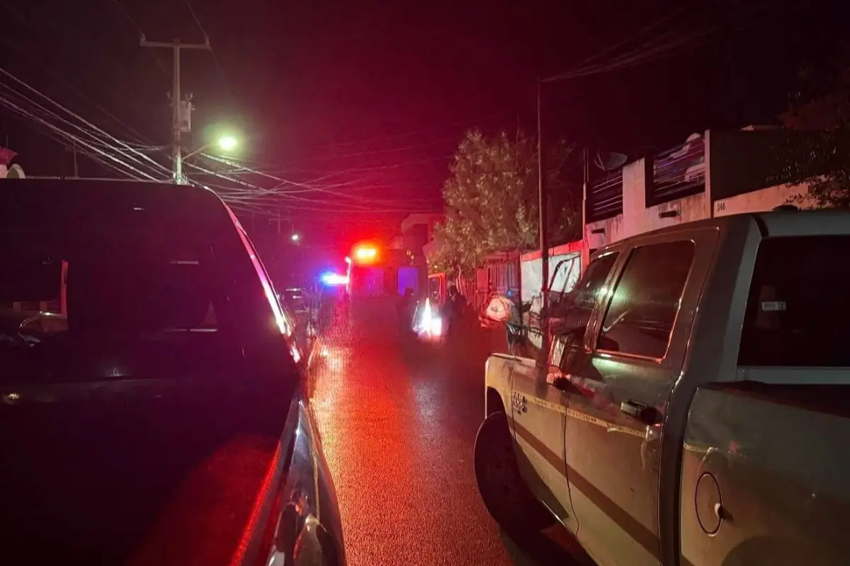 Un hombre fue detenido por presuntamente quitarle la vida a su esposa en el interior de su domicilio, dejando en la orfandad a tres niñas pequeñas. Foto: SSP
