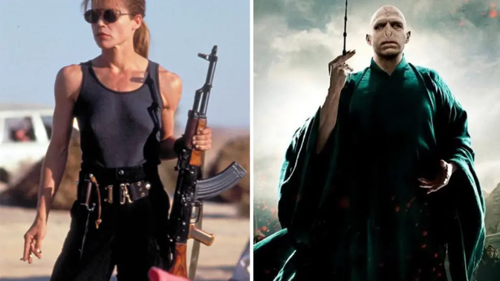 Así se vería la fusión entre Sarah Connor y Voldemort como una sola persona, según la Inteligencia Artificial