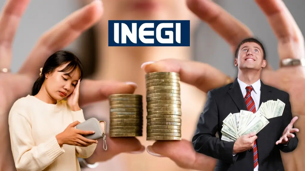 INEGI revela la brecha salarial que existe entre familias pobres y adineradas en México