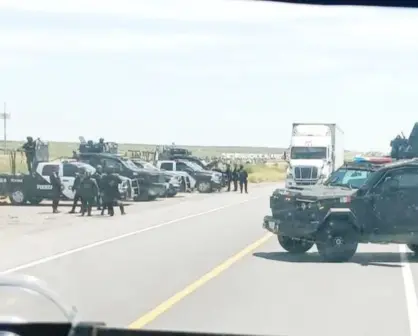 Operativo Muralla de Fuerza Civil deja 3 abatidos en la autopista a Nuevo Laredo
