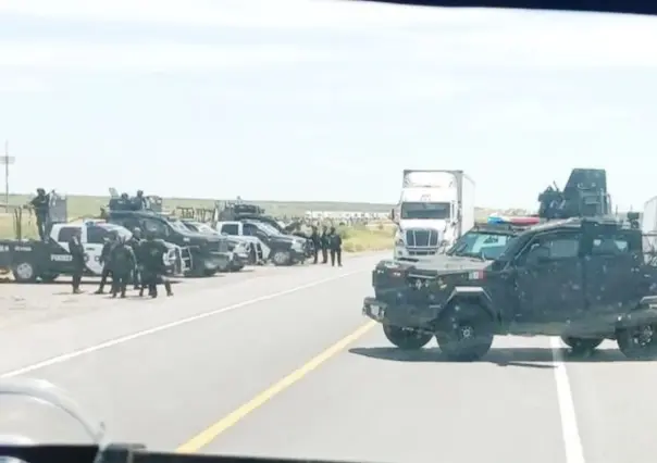 Operativo Muralla de Fuerza Civil deja 3 abatidos en la autopista a Nuevo Laredo