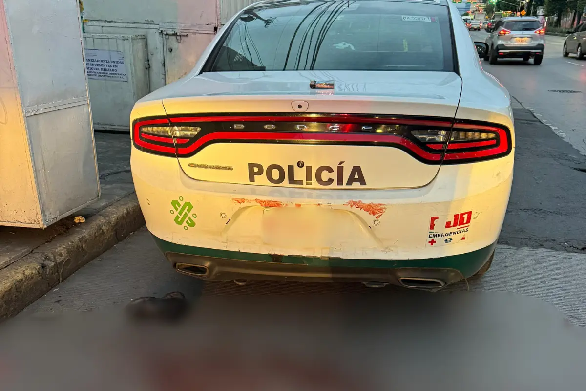 Patrulla de la SSC de CDMX.    Foto: Ramón Ramírez
