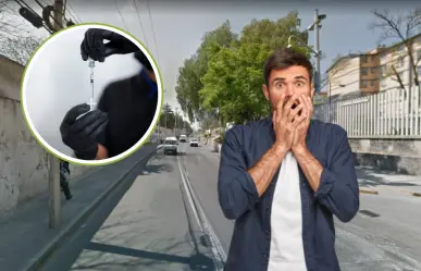 VIDEO | ¿Continúan los pinchazos en CDMX? Hombre es captado pinchando a otro en plena calle