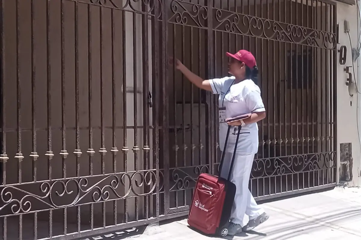 Las y los especialistas de la salud visitarán tu casa para atender adultos mayores y personas con discapacidad | Foto: gobierno de Tamaulipas