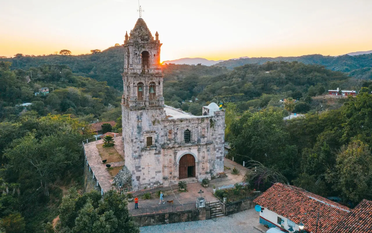 Iglesia de San José de Copala. Foto: Visit Sinaloa