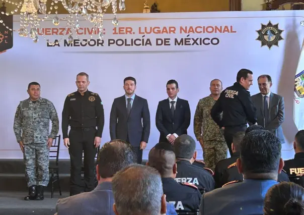Samuel García reconoce a mandos de Fuerza Civil, por ser Primer Lugar a Nivel Nacional