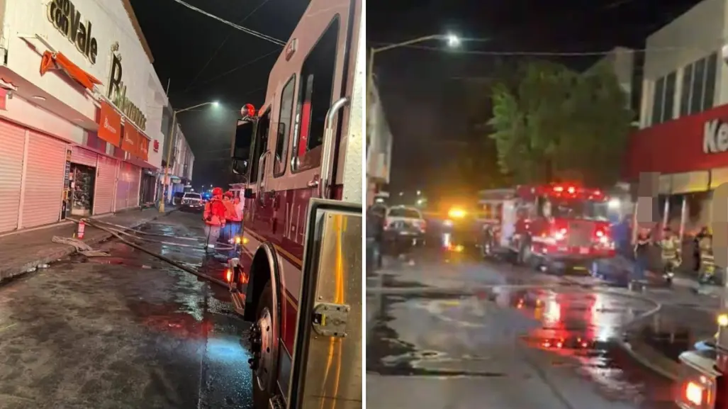 ¡Otra vez! Se incendia segunda zapatería B Hermanos en el centro de La Paz