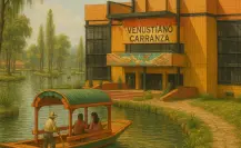 Así luciría la alcaldía Venustiano Carranza de CDMX con los canales de Tenochtitlán, según la IA