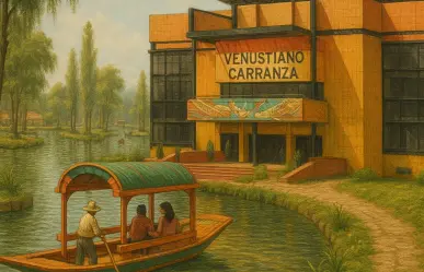 Así luciría la alcaldía Venustiano Carranza de CDMX con los canales de Tenochtitlán, según la IA