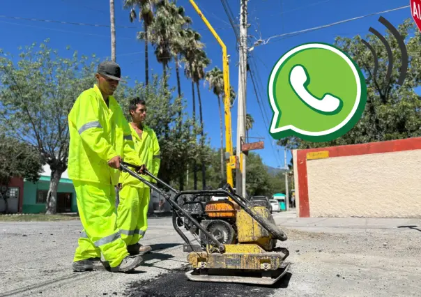 ¿Vives en Parras, Coahuila? Así puedes reportar baches vía WhatsApp