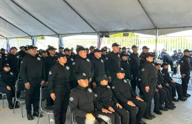 Monterrey suma 104 nuevos cadetes a la Guardia Auxiliar en su ceremonia de graduación