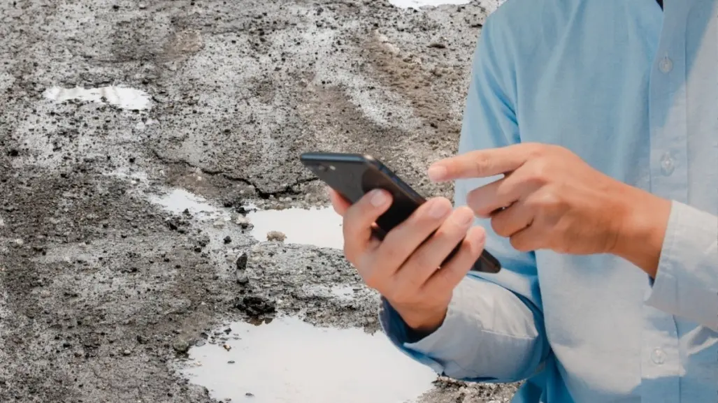 Así puedes ayudar a reportar los baches en Guadalupe desde tu celular