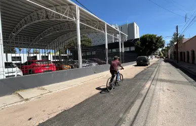 La calle de Durango que, tras la construcción de un enorme edificio, requirió reparación total